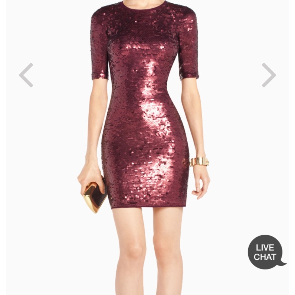 BCBG Marta Sequined Dress